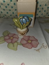 Thun Vasetto Piantina Mini Campanula Fiore Azzurro Auguri Con Scatola