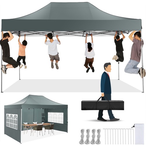 Gazebo pieghevole 3x4 - pieghevole, 3x4,5m