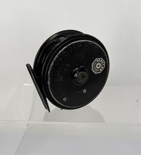 Mulinello a mosca vintage allcocks 'popolare' con custodia mulinello