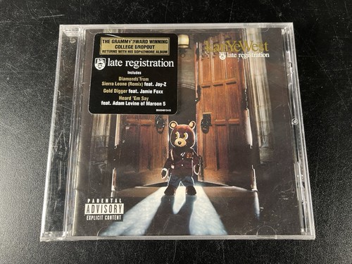 Kanye west late - late, registration