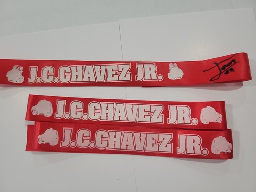 Firmato julio cesar chavez - cesar, jr