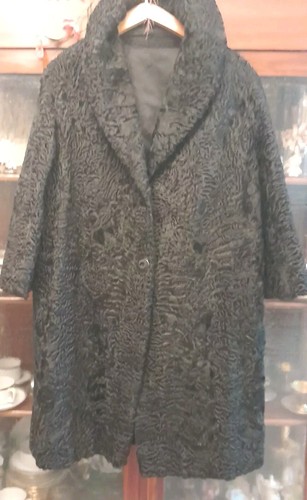 Pelliccia astrakan cappotto - astrakan,