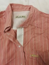 ladies shirt pink silk blouse