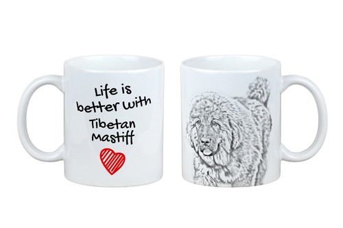 Mastino tibetano tazza con