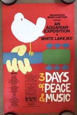 Poster Vintage Woodstock