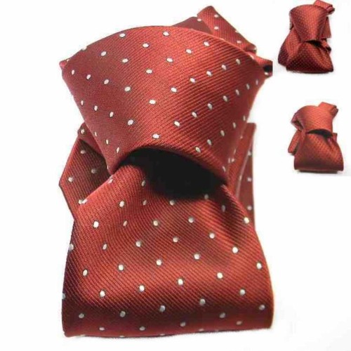 Cravatta bordeaux rosso - , a