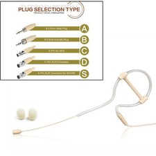 Microfono Earhook Beige con