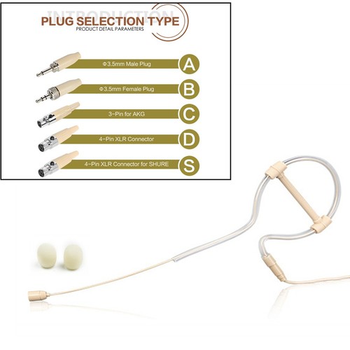 Microfono earhook beige - microfono,