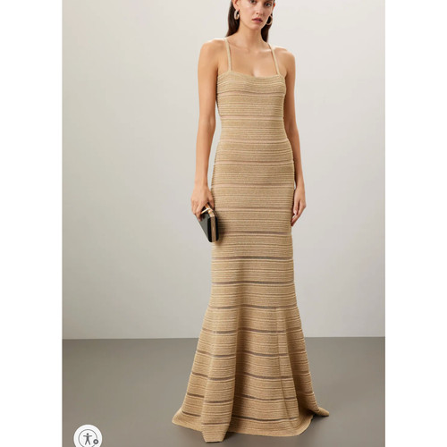 Abito herve leger fascia oro - leger,