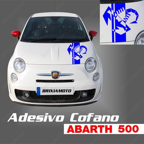Adesivo cofano logo abarth - cofano,