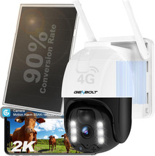 3G/4G LTE 2K Telecamera Solare