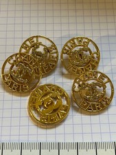 Boutons chanel vintage noir - boutons,