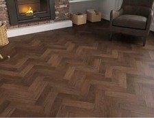 Parquet in legno ingegnerizzato rovere noce marrone scuro