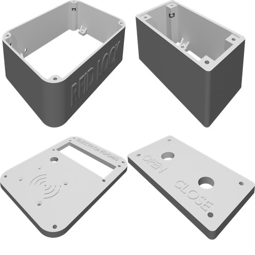 Custodia serratura rfid - rfid, porta