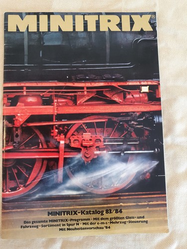 Minitrix catalogo modellismo - -,
