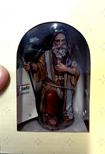 STATUINA DEL PRESEPE Edizioni DEL PRADO - PASTORE IN GINOCCHIOF 9 CM - NUOVA !