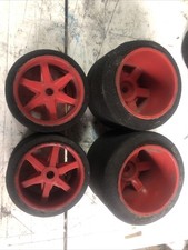 Pb Racing , Pb Alpha  rims with tires Used , Associated , Novarossi