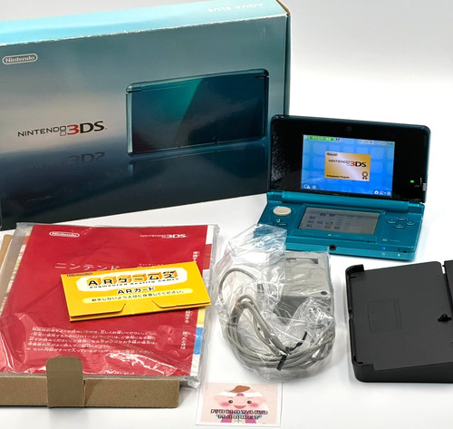 Nintendo 3ds aqua - aqua, blue