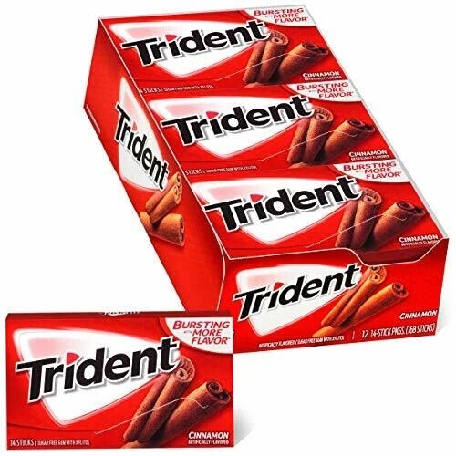 Trident cannella gomma - trident,