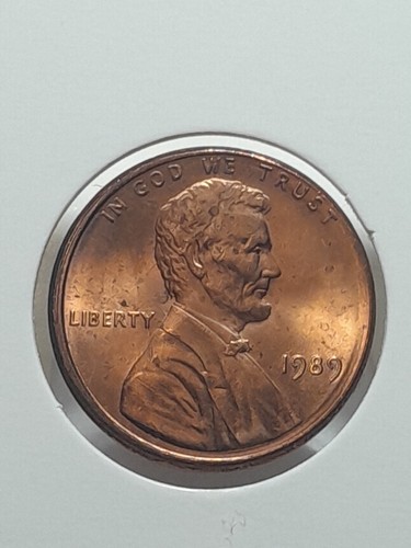 One cent 1989 - u.s.a, lincoln