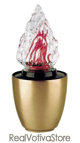 Lampada elettrica bronzo - lampada,