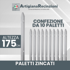 Paletti per recinzione Zincati