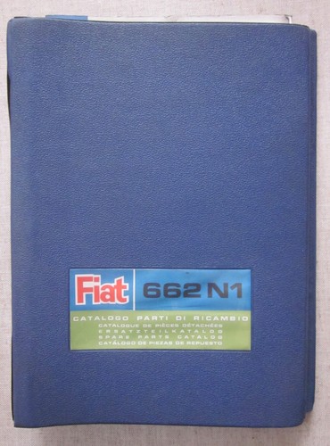 Fiat 662 n1p - n1, catalogo