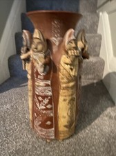 Vaso in terracotta fatto a