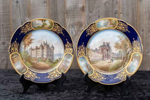 Coppia rari piatti - di,