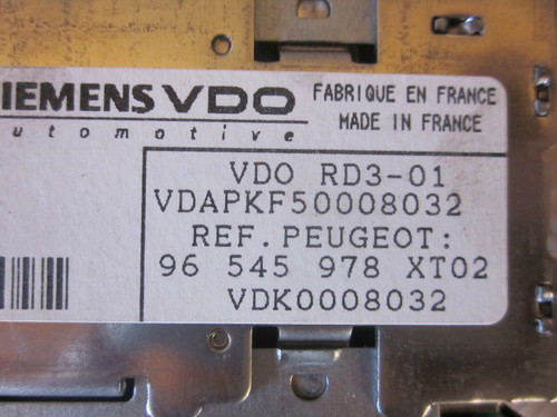 Audio originale peugeot 206 - audio,