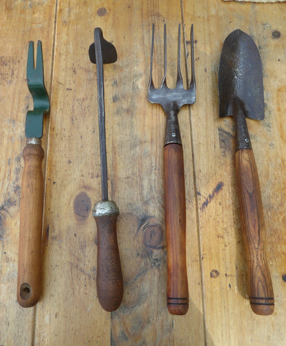 Forchetta manuale vintage