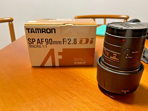Tamron 90mm 8 macro per - f/2.8,