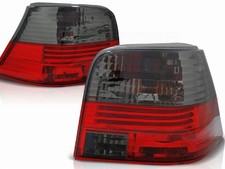 Kit luci posteriori in rosso opaco red smoke per Vw Golf 4 IV 09.1997-2003
