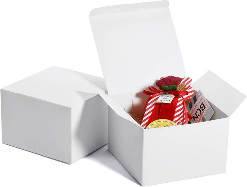 6x6x4 scatole regalo - scatole, bianche