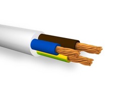 CAVO ELETRICO FROR 3X2,5 mm  €/MT PVC GRIGIO