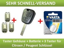  Kit riparazione chiavi CITROEN per C1 C2 C3 C4 SAXO XANTIA CLE CHIAVE KEY HDI