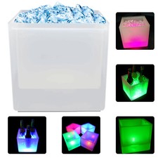 Secchiello ghiaccio luce led 6