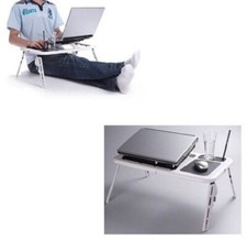 DISSIPATORE NOTEBOOK DA LETTO TAVOLINO PORTA PC COMPUTER TAVOLO PORTATILE