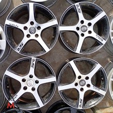 Set 4 ruote in lega 7Jx16 4x114,3 ET40 per KIA CEE'D MK1 RESTO. (112419)