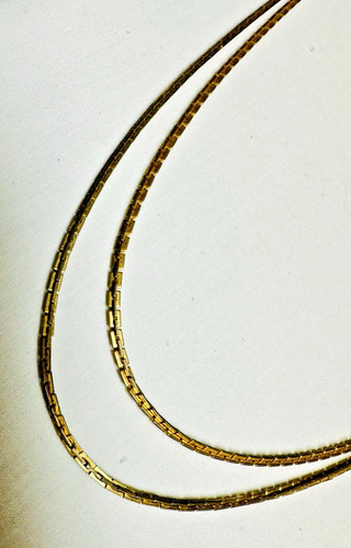 Collana multifilo tono oro - , 2