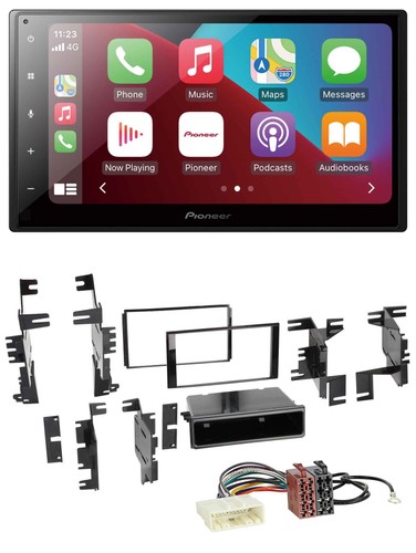 Pioneer usb mp3 dab 2din - dab,