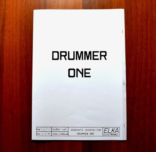 Elka drummer one schematic - drummer,