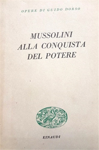 Dorso guido mussolini alla - mussolini,