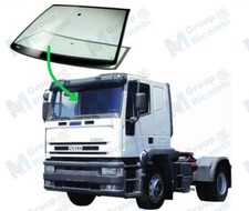 Iveco Eurotech 1993 In Poi Parabrezza Vetro Anteriore Davanti Frontale