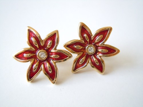 Orecchini bottone email - orecchini,