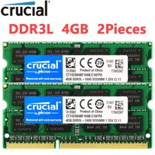 Crucial 8 GB Kit 2 x 4 GB