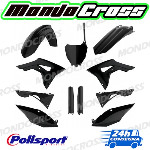 Kit plastiche polisport - plastiche, nero