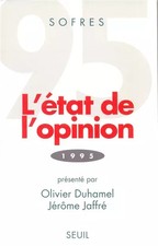 L'ETAT DE L'OPINION. édition 1995, Collectif
