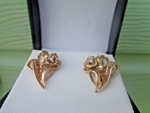 Welsh 14ct oro rosa diamante - welsh,
