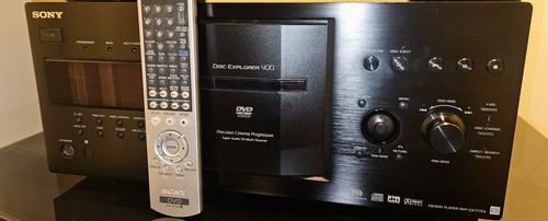 Mint sony dvp - dvp-cx777es, 400-disc